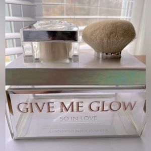 Rare Large Victorias Secret Give Me Glow Luminous Body Powder 56 oz